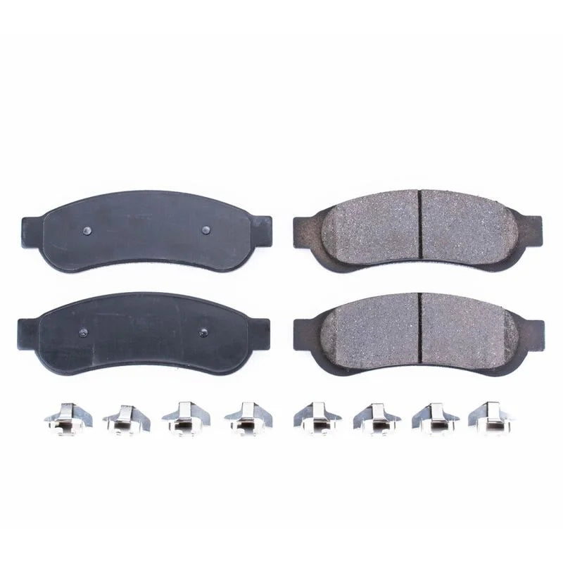 PowerStop Rear Z17 Evolution Ceramic Brake Pads w/Hardware fits 2010-2012 Ford F-250 Super Duty / 2010-2012 Ford F-350 Sup...