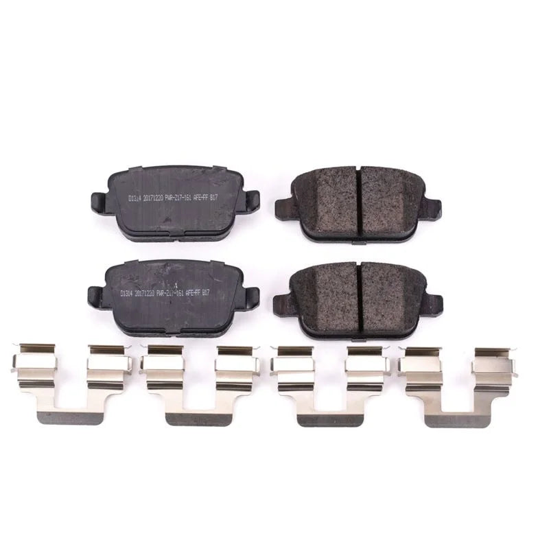 PowerStop Rear Z17 Evolution Ceramic Brake Pads w/Hardware fits 2011 2012 Land Rover LR2 / 2008-2012 Land Rover LR2 Hse / ...