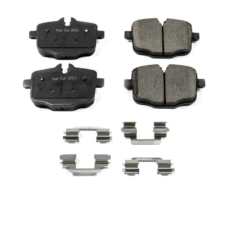 PowerStop Rear Z17 Evolution Ceramic Brake Pads w/Hardware fits 2011 BMW 535I / 2011-2016 BMW 550I / 2011-2016 BMW 550I xD...
