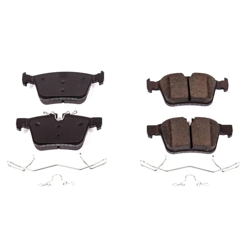 PowerStop Rear Z17 Evolution Ceramic Brake Pads w/Hardware fits 2015-2025 Jaguar / Land Rover / Polestar - Main Product View