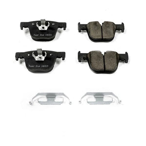 PowerStop Rear Z17 Evolution Ceramic Brake Pads w/Hardware fits 2016 BMW 328I / 2015-2016 BMW 328I Xdrive / 2017-2018 BMW ...