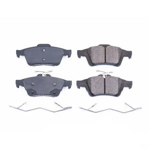 PowerStop Rear Z17 Evolution Ceramic Brake Pads w/Hardware fits 2016-2018 Ford Focus RS - Main Product View