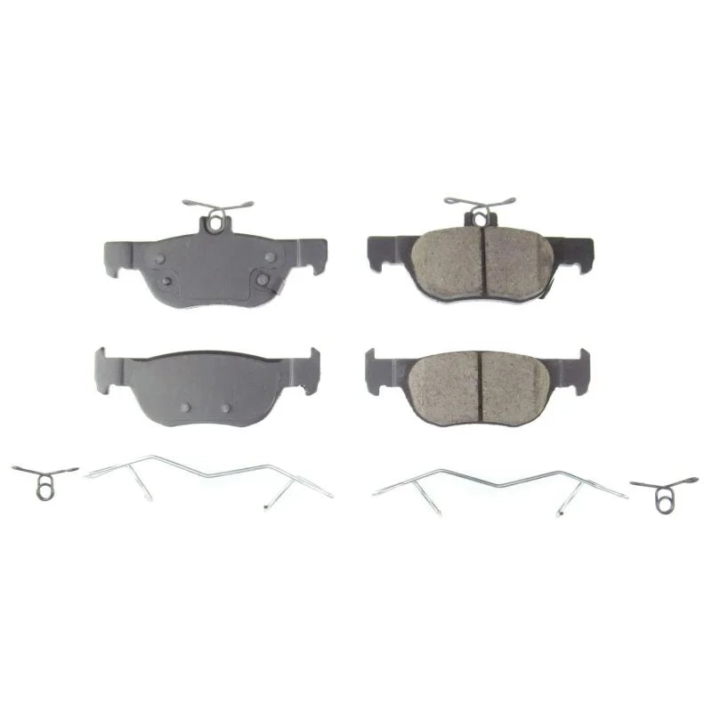 PowerStop Rear Z17 Evolution Ceramic Brake Pads w/Hardware fits 2019-2025 Mazda 3 / 2020-2025 Mazda Cx-30 / 2022-2023 Mazd...