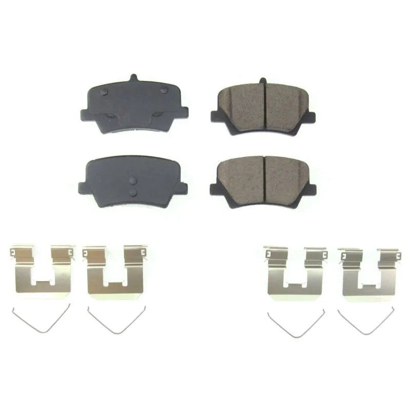 PowerStop Rear Z17 Evolution Ceramic Brake Pads w/Hardware fits 2019-2025 Volvo XC40 - Main Product View