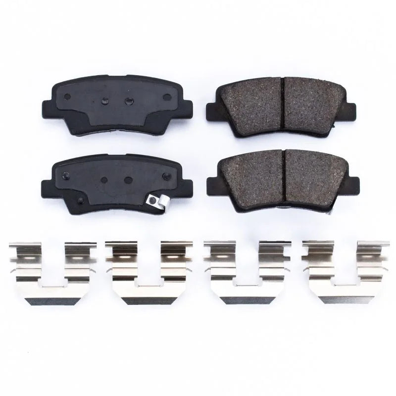 PowerStop Rear Z17 Evolution Ceramic Brake Pads w/Hardware fits Hyundai Azera / 2009-2011 Hyundai Azera Gls / 2008-2010 Hy...