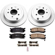Load image into Gallery viewer, PowerStop Rear Z17 Evolution Geomet Coated Brake Kit fits 1992-1998 Mazda 929 / Mazda MPV - Main Product View