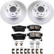 Load image into Gallery viewer, PowerStop Rear Z17 Evolution Geomet Coated Brake Kit fits 1996-1998 Acura RL / 1998 Acura RL SE / 1995-1998 Honda Odyssey ...