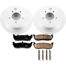 Load image into Gallery viewer, PowerStop Rear Z17 Evolution Geomet Coated Brake Kit fits 1997-2000 Ford Expedition Eddie Bauer / 1999-2000 Ford F-150 / 2...