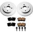 Load image into Gallery viewer, PowerStop Rear Z17 Evolution Geomet Coated Brake Kit fits 2001-2007 2014-2019 Ford Fiesta / Focus - Main Product View