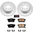 Load image into Gallery viewer, PowerStop Rear Z17 Evolution Geomet Coated Brake Kit fits 2002-2004 Honda CR-V EX - Main Product View