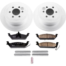 Load image into Gallery viewer, PowerStop Rear Z17 Evolution Geomet Coated Brake Kit fits 2003-2004 Dodge Dakota - Main Product View