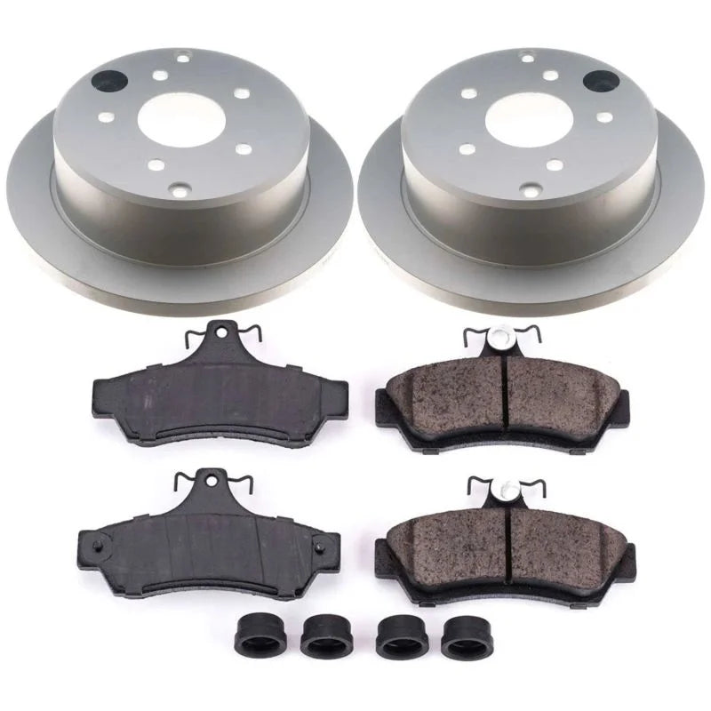 PowerStop Rear Z17 Evolution Geomet Coated Brake Kit fits 2004 Pontiac GTO