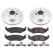 Load image into Gallery viewer, PowerStop Rear Z17 Evolution Geomet Coated Brake Kit fits 2004-2006 Ford E-150 / E-150 Club WAGON - Main Product View