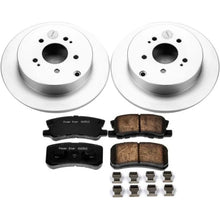 Load image into Gallery viewer, PowerStop Rear Z17 Evolution Geomet Coated Brake Kit fits 2004-2008 2010 2011 Mitsubishi Endeavor - Main Product View
