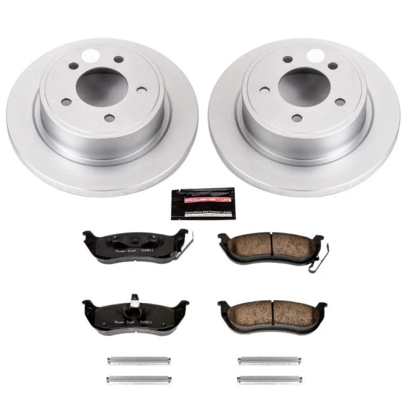 PowerStop Rear Z17 Evolution Geomet Coated Brake Kit fits 2004-2008 Chrysler Pacifica - Main Product View