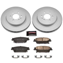 Load image into Gallery viewer, PowerStop Rear Z17 Evolution Geomet Coated Brake Kit fits 2004-2009 Cadillac SRX - Main Product View