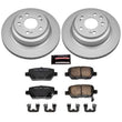 Load image into Gallery viewer, PowerStop Rear Z17 Evolution Geomet Coated Brake Kit fits 2005-2012 Acura RL - Main Product View