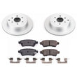 Load image into Gallery viewer, PowerStop Rear Z17 Evolution Geomet Coated Brake Kit fits 2005-2012 Nissan Pathfinder - Main Product View