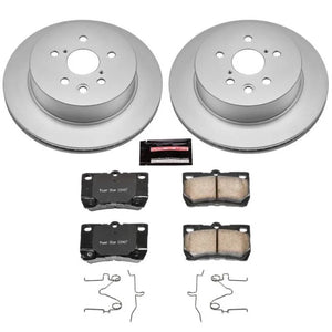 PowerStop Rear Z17 Evolution Geomet Coated Brake Kit fits 2006 Lexus GS300 / 2007-2011 Lexus GS350 / 2006-2007 Lexus GS430...