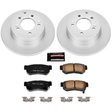 Load image into Gallery viewer, PowerStop Rear Z17 Evolution Geomet Coated Brake Kit fits 2006-2008 Hyundai Sonata - Main Product View