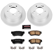 Load image into Gallery viewer, PowerStop Rear Z17 Evolution Geomet Coated Brake Kit fits 2006-2008 Hyundai Sonata / 2005-2009 Hyundai Tucson / 2001-2005 ...