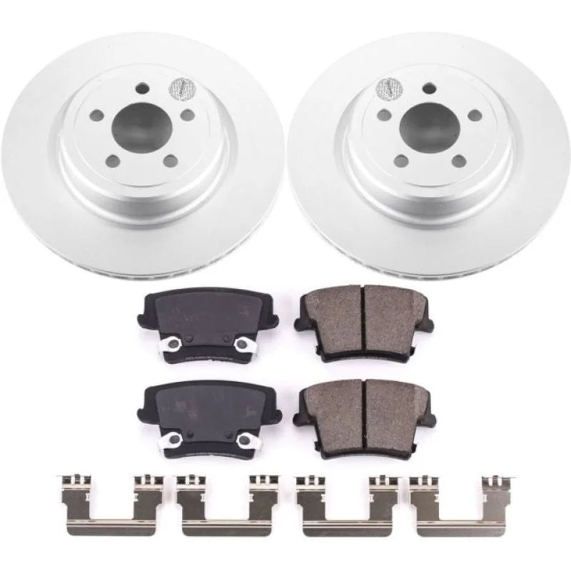 PowerStop Rear Z17 Evolution Geomet Coated Brake Kit fits 2006-2014 Dodge Charger / Magnum - Main Product View