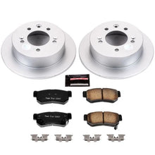 Load image into Gallery viewer, PowerStop Rear Z17 Evolution Geomet Coated Brake Kit fits 2007-2010 Hyundai Elantra - Main Product View