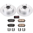 Load image into Gallery viewer, PowerStop Rear Z17 Evolution Geomet Coated Brake Kit fits 2007-2010 Kia Rondo EX - Main Product View