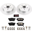 Load image into Gallery viewer, PowerStop Rear Z17 Evolution Geomet Coated Brake Kit fits 2007-2013 Suzuki SX4 - Main Product View
