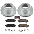Load image into Gallery viewer, PowerStop Rear Z17 Evolution Geomet Coated Brake Kit fits 2010-2012 Ford F-350 Super Duty KING RANCH / 2010 Ford F-350 Sup...