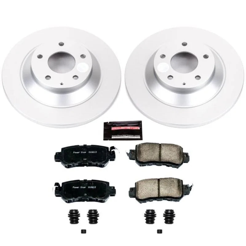 PowerStop Rear Z17 Evolution Geomet Coated Brake Kit fits 2013-2015 Mazda Cx-5 Grand Touring - Main Product View