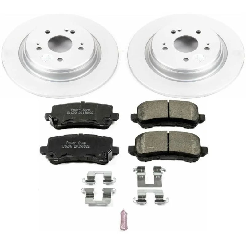 PowerStop Rear Z17 Evolution Geomet Coated Brake Kit fits 2015-2020 Acura Tlx - Main Product View