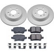 Load image into Gallery viewer, PowerStop Rear Z17 Evolution Geomet Coated Brake Kit fits 2016 Chevrolet Cruze L - Main Product View
