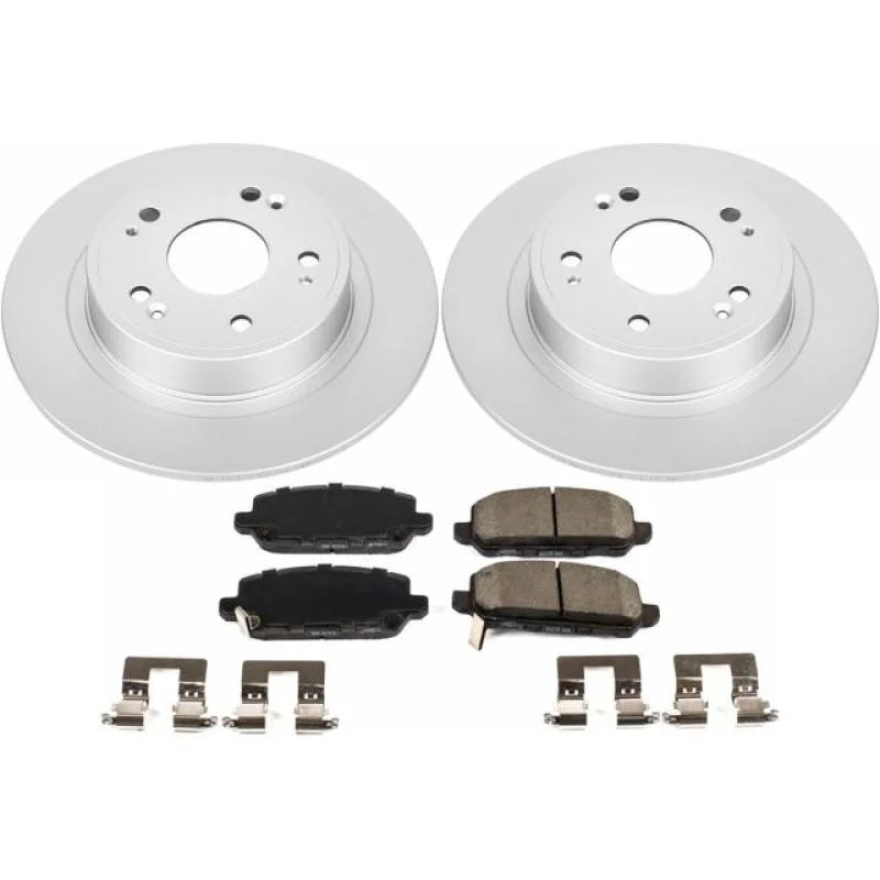 PowerStop Rear Z17 Evolution Geomet Coated Brake Kit fits 2016-2022 Honda Hr-v - Main Product View