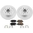 Load image into Gallery viewer, PowerStop Rear Z17 Evolution Geomet Coated Brake Kit fits 2016-2023 Chevrolet Malibu - Main Product View