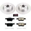 Load image into Gallery viewer, PowerStop Rear Z17 Evolution Geomet Coated Brake Kit fits 2017-2018 Ford Fusion PLATINUM / 2013-2019 Ford Fusion S / 2014-...