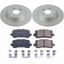 Load image into Gallery viewer, PowerStop Rear Z17 Evolution Geomet Coated Brake Kit fits 2017-2020 Acura MDX - Main Product View