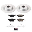 Load image into Gallery viewer, PowerStop Rear Z17 Evolution Geomet Coated Brake Kit fits 2017-2020 Ford Fusion