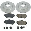 Load image into Gallery viewer, PowerStop Rear Z17 Evolution Geomet Coated Brake Kit fits 2018-2025 Nissan Leaf / 2018-2020 Nissan Rogue / 2019-2021 Nissa...