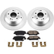 Load image into Gallery viewer, PowerStop Rear Z17 Evolution Geomet Coated Brake Kit fits 2019 Hyundai Santa Fe Xl - Main Product View