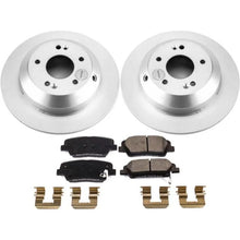 Load image into Gallery viewer, PowerStop Rear Z17 Evolution Geomet Coated Brake Kit fits 2019 Hyundai Santa Fe Xl - Main Product View
