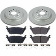 Load image into Gallery viewer, PowerStop Rear Z17 Evolution Geomet Coated Brake Kit fits 2019-2025 Ram 1500