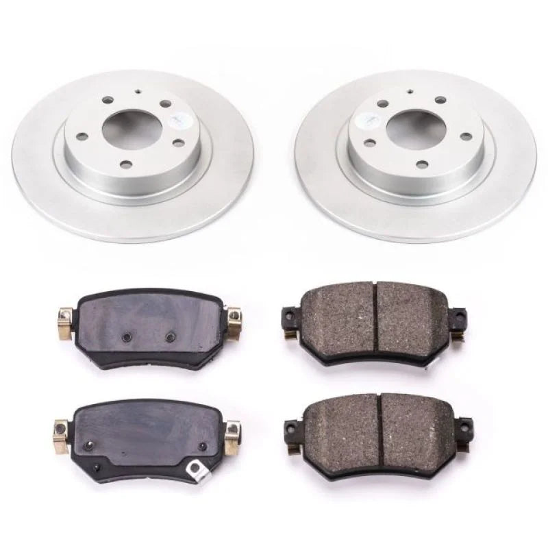 PowerStop Rear Z17 Evolution Geomet Coated Brake Kit fits 2021 Mazda 6 Carbon Edition / 2016-2021 Mazda 6 Grand Touring / ...