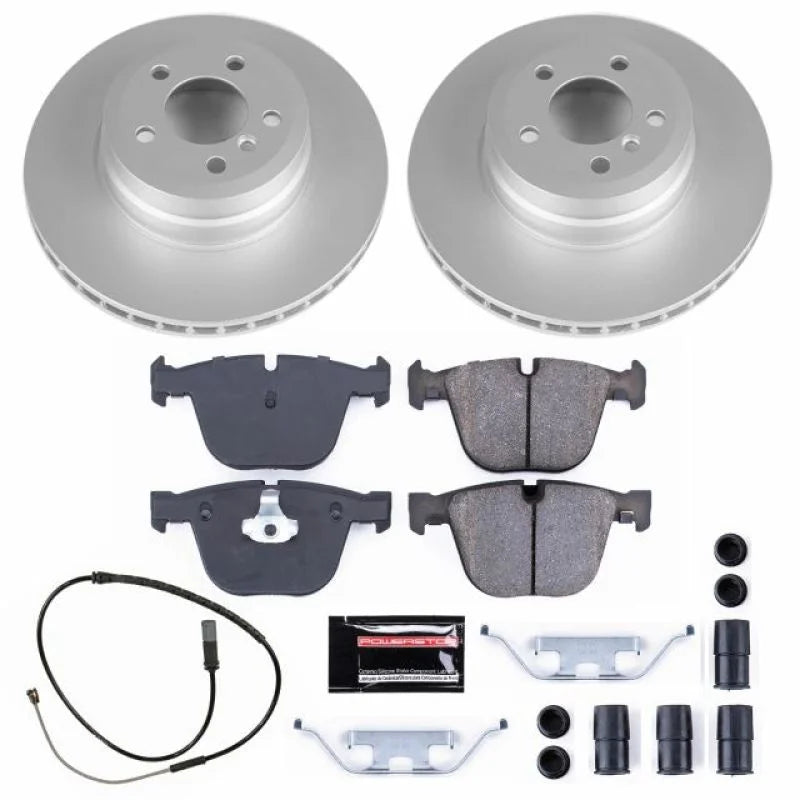 PowerStop Rear Z17 Evolution Geomet Coated Brake Kit fits BMW X6 / 2019 BMW X6 XDRIVE50I - Main Product View