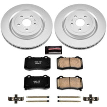 Load image into Gallery viewer, PowerStop Rear Z17 Evolution Geomet Coated Brake Kit fits Cadillac CTS / 2009-2019 Cadillac CTS V / 2010-2015 Chevrolet Ca...