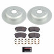 Load image into Gallery viewer, PowerStop Rear Z17 Evolution Geomet Coated Brake Kit fits Hyundai Veracruz / 2007-2012 Hyundai Veracruz Gls / 2007-2008 Hy...