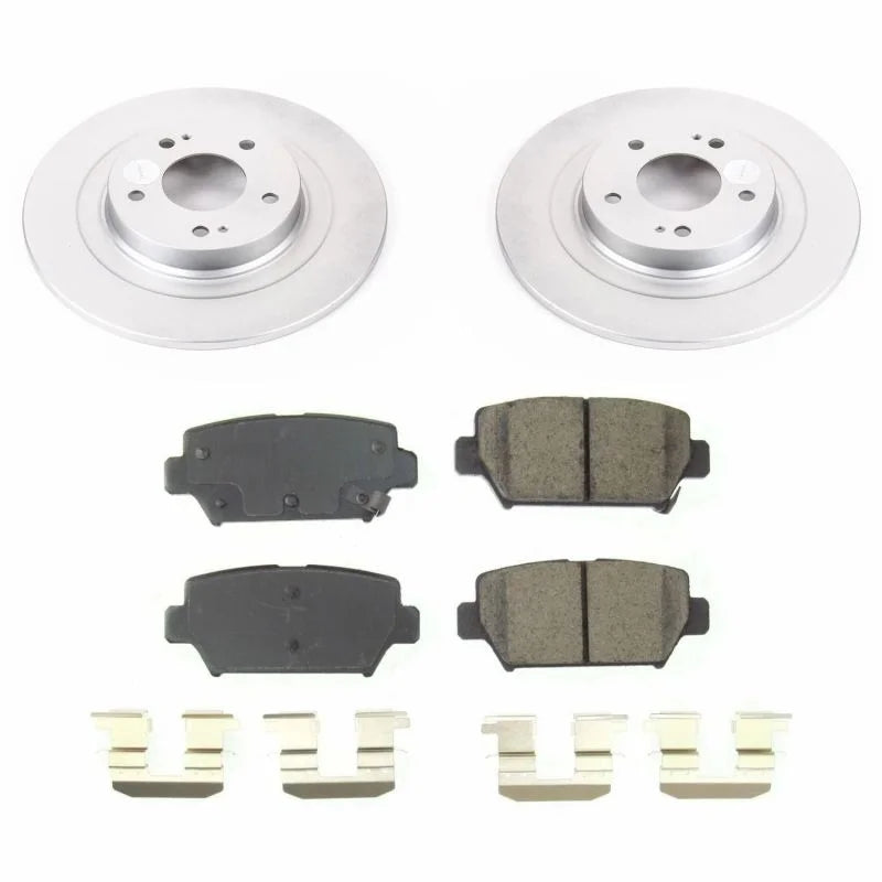 PowerStop Rear Z17 Evolution Geomet Coated Brake Kit fits Mitsubishi Eclipse / 2018-2020 Mitsubishi Eclipse Cross