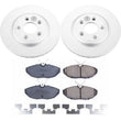 Load image into Gallery viewer, PowerStop Rear Z17 Geomet Coated Brake Kit fits 2002-2005 Ford Thunderbird / 2005 Jaguar Vanden Plas / 2005 Jaguar XJ8 / 2...
