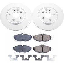 Load image into Gallery viewer, PowerStop Rear Z17 Geomet Coated Brake Kit fits 2002-2005 Ford Thunderbird / 2005 Jaguar Vanden Plas / 2005 Jaguar XJ8 / 2...
