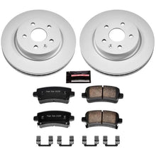 Load image into Gallery viewer, PowerStop Rear Z17 Geomet Coated Brake Kit fits 2010 Buick Allure / 2012-2016 Buick LaCrosse / 2010 2011 Buick LaCrosse CX...